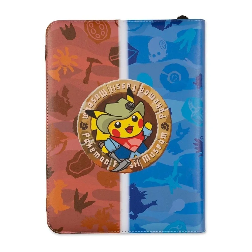 Pokémon Fossil Museum TCG Zip Binder PKC Exclusive - IN HAND READY TO SHIP! 🔥
